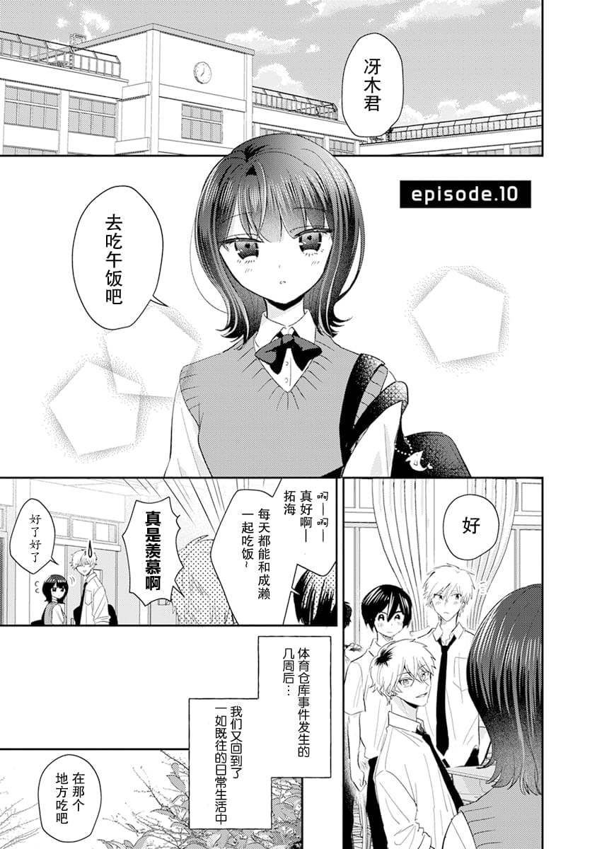 笨拙的纯情恋爱男漫画,第10话1图