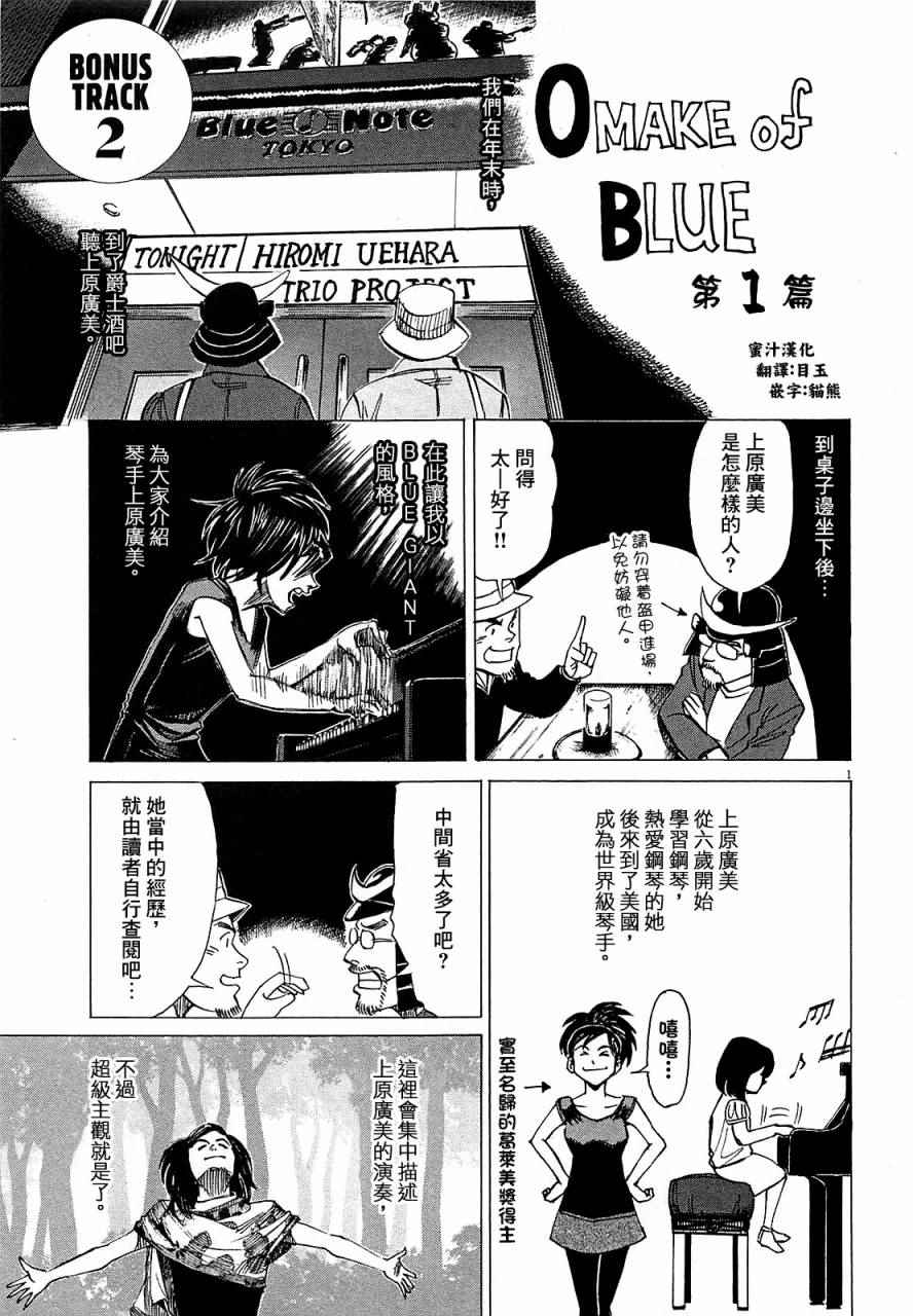 BLUE GIANT漫画,第3卷1图