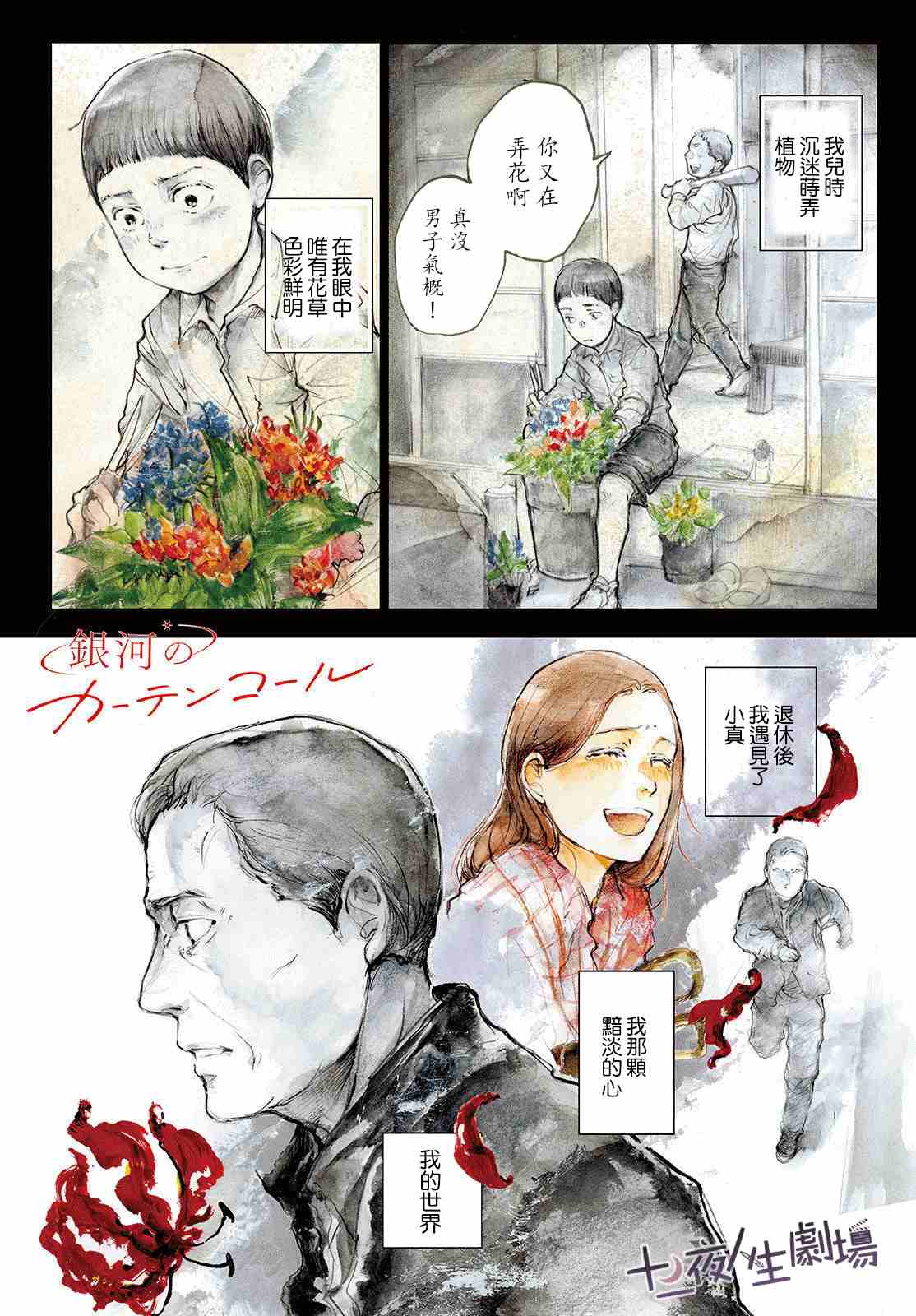 宛若银河的谢幕漫画,第4话1图