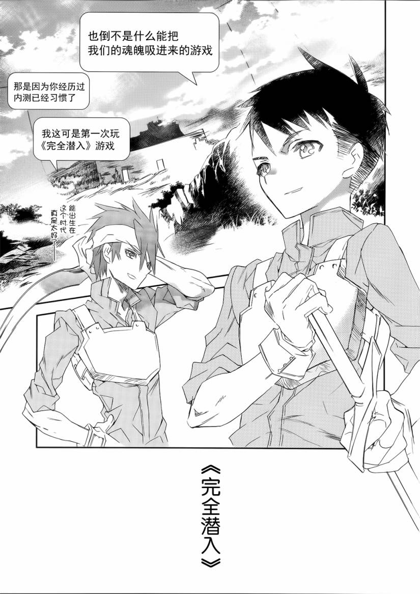 刀剑神域漫画,第1话2图