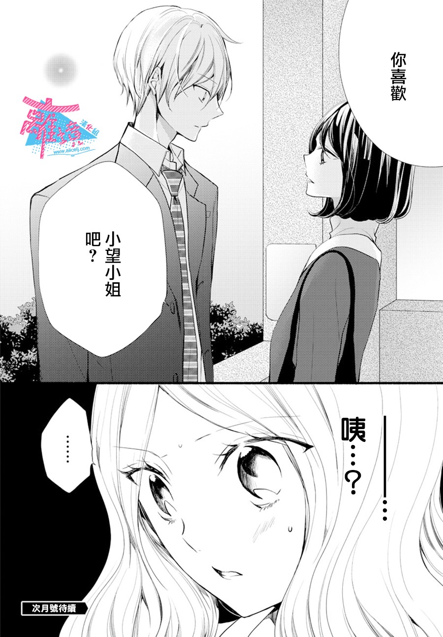 接吻在原稿之后漫画,第7话3图