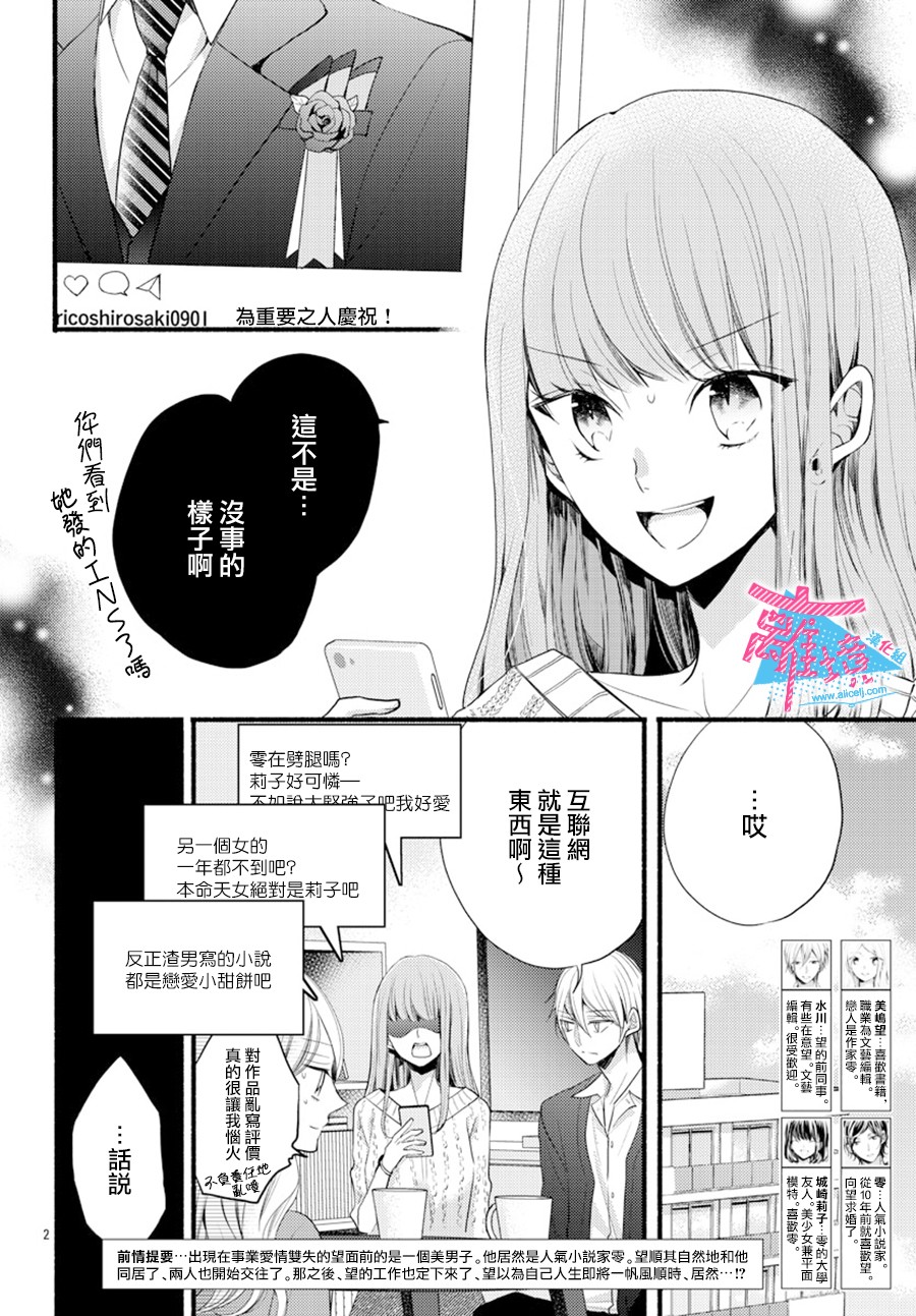 接吻在原稿之后漫画,第7话2图