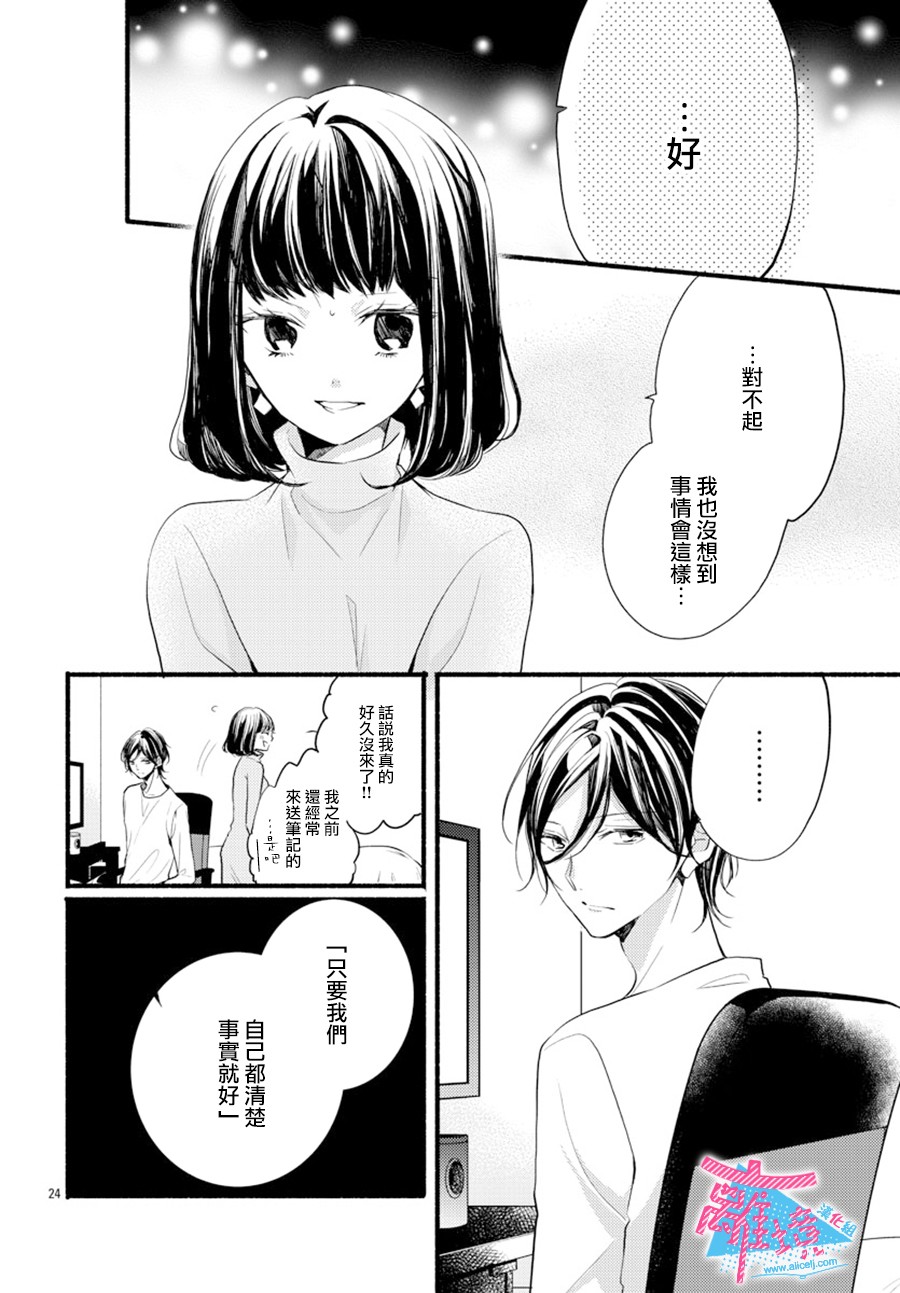 接吻在原稿之后漫画,第7话4图