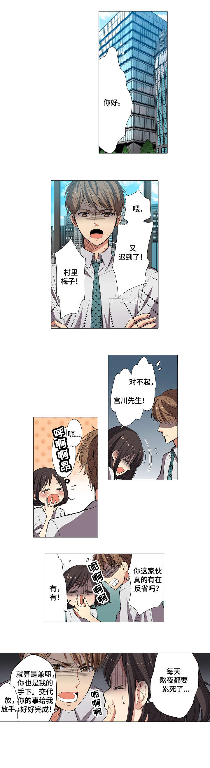 上司跟下属要礼物漫画,第1章：上司2图