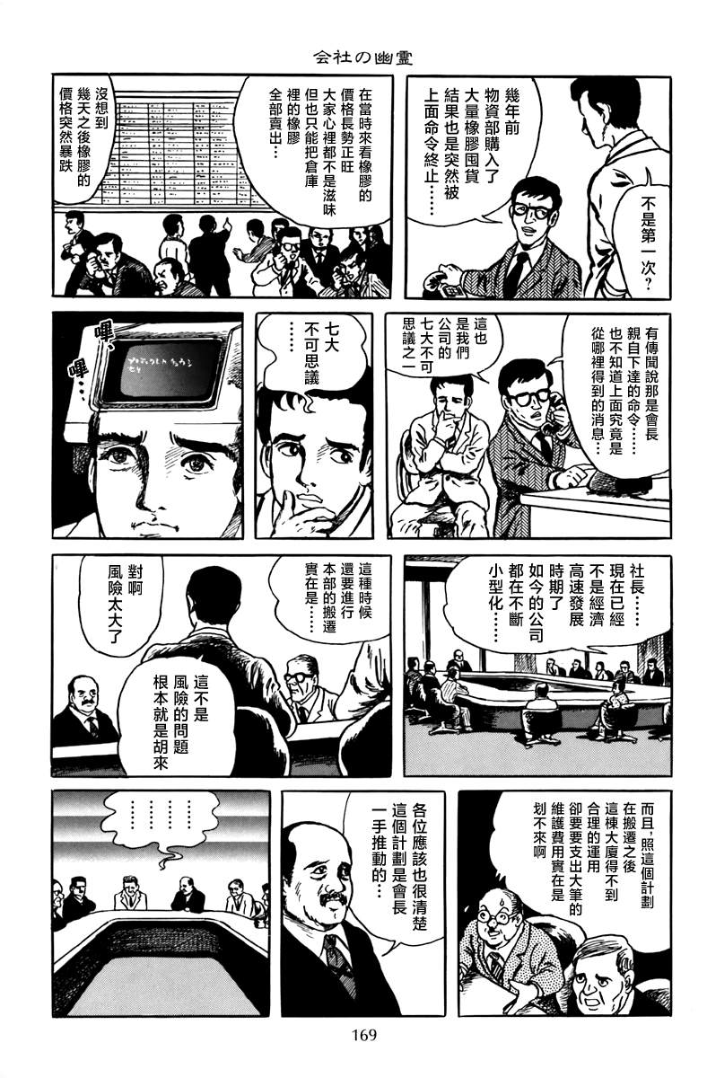 诸星大二郎无面目漫画,公司的幽灵1图