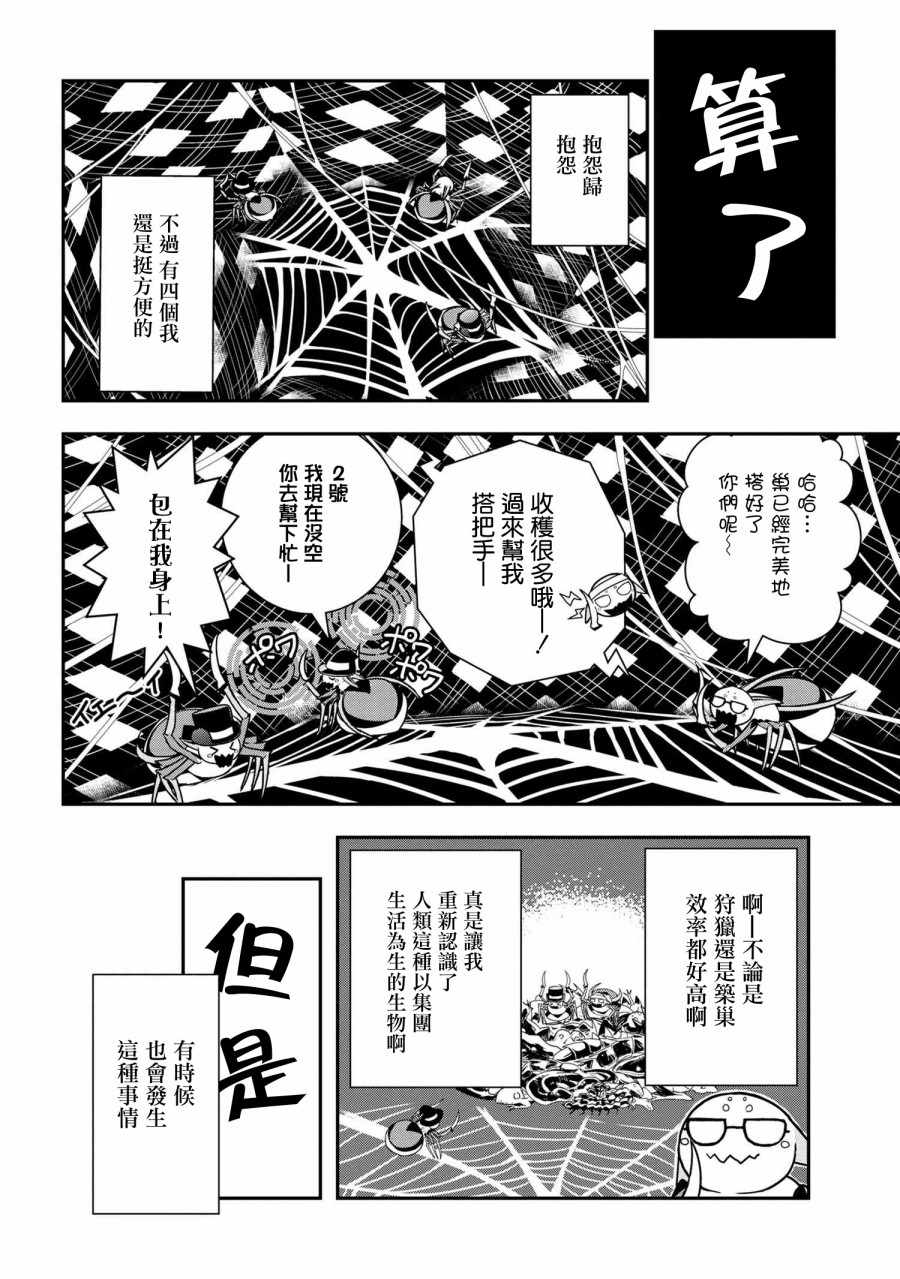 我是蜘蛛，怎么了？ 蜘蛛子四姐妹的日常漫画,第1话5图