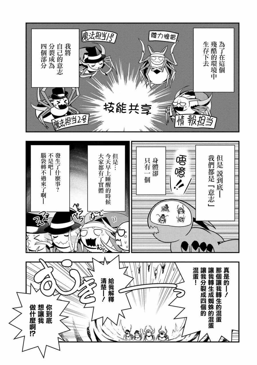 我是蜘蛛，怎么了？ 蜘蛛子四姐妹的日常漫画,第1话4图