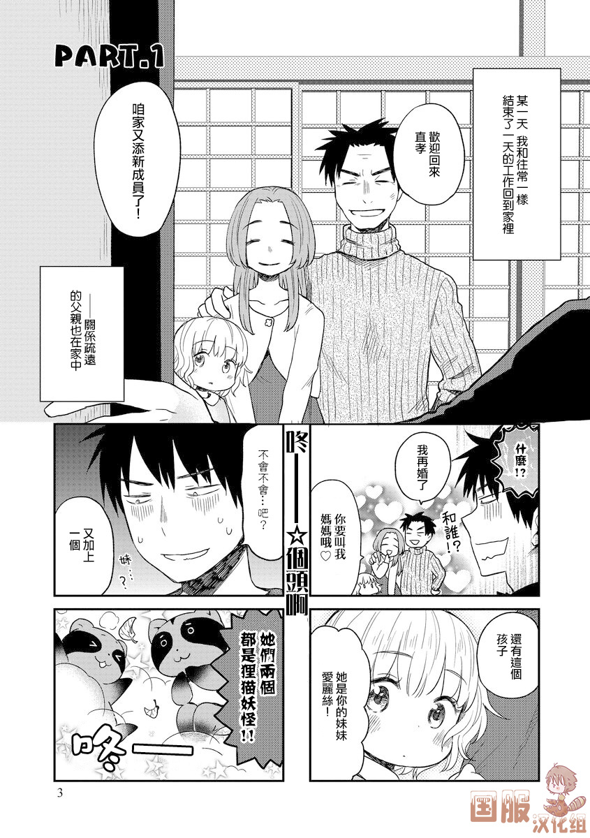 妖怪小貍的养成方法 漫画,第1话3图