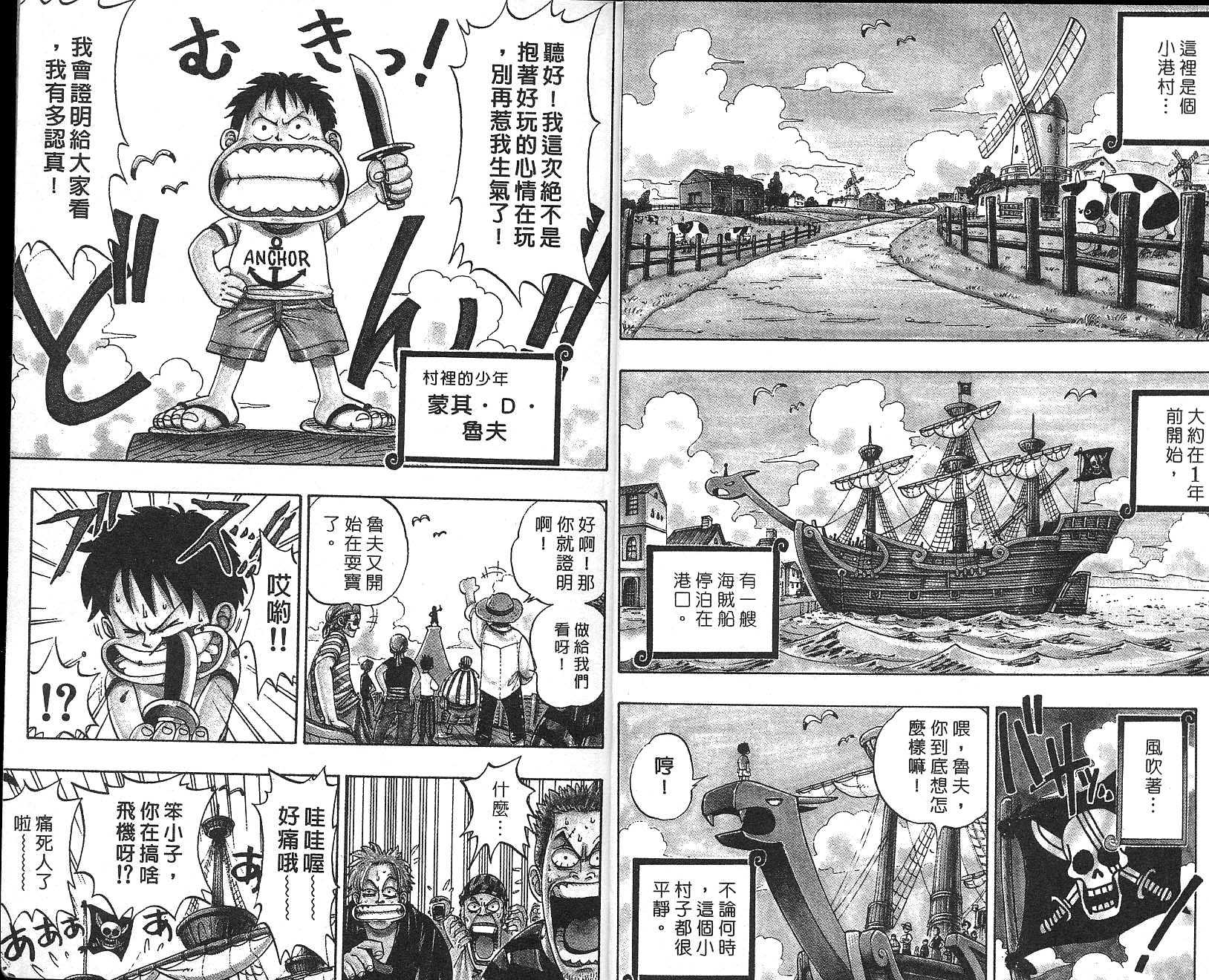 海贼王人物介绍大全漫画,第1卷5图
