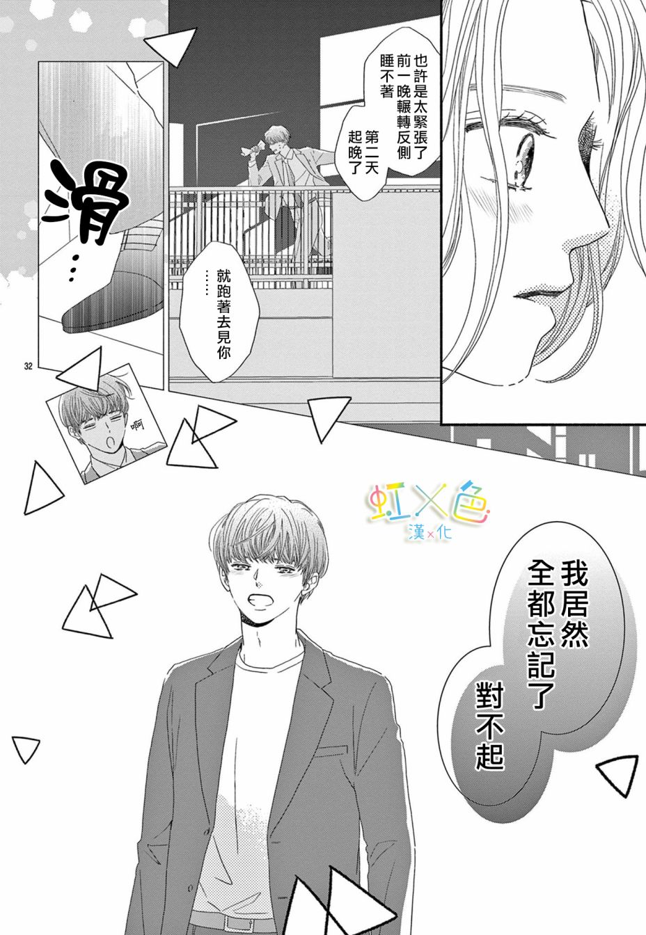 对不起·我喜欢你·我爱你漫画,短篇2图