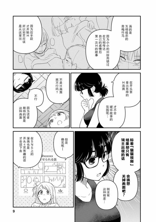 女子漫漫画,第7话4图