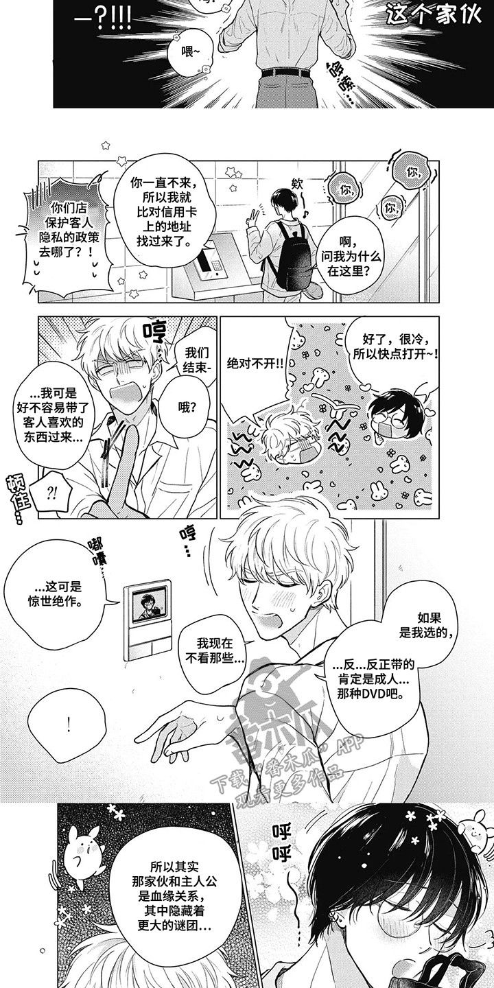 在影像店里找宝贝漫画,第4话3图