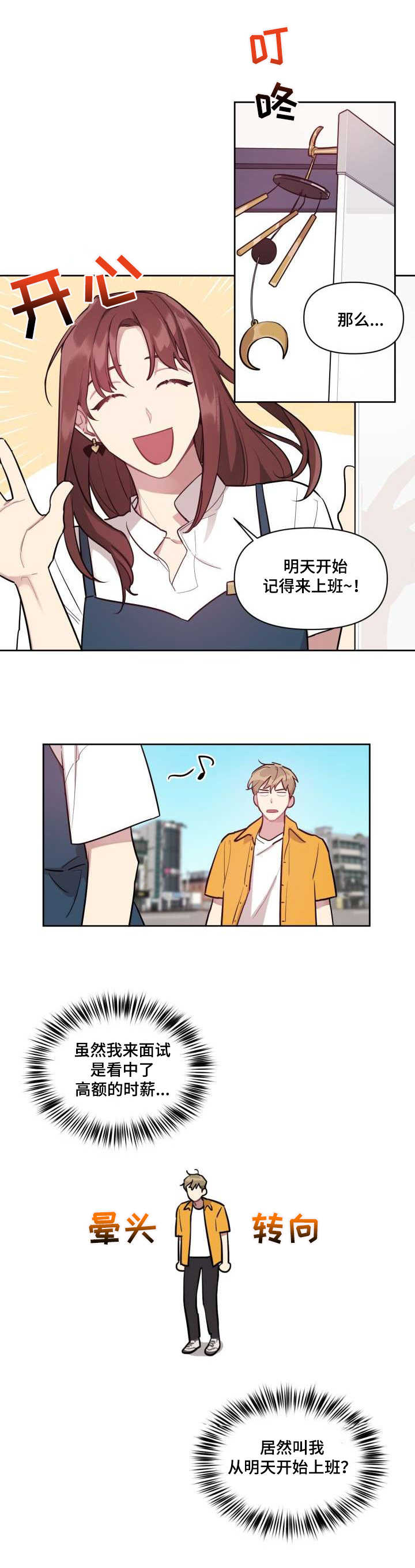 兼职生漫画,第2章：合同5图