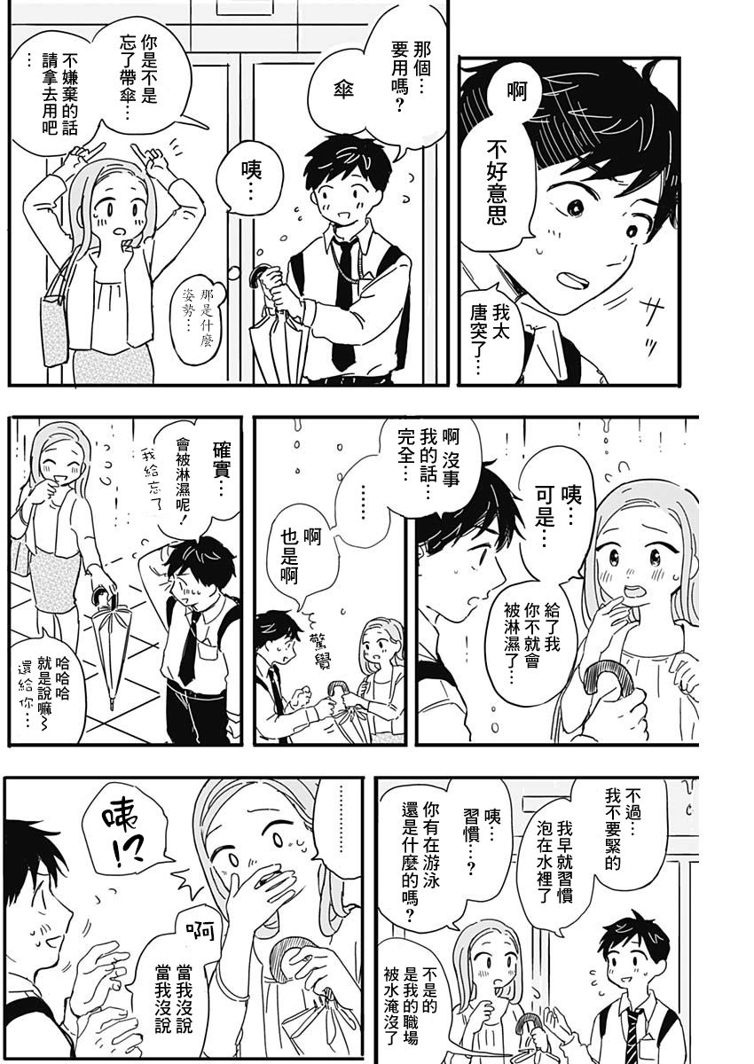 恋爱空中鱼漫画,第1话2图