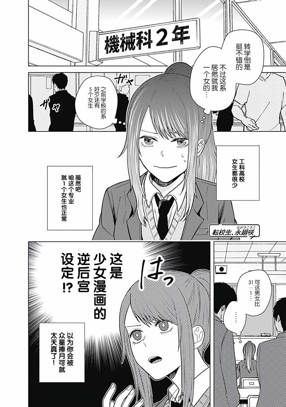 只野工业高校的日常漫画,第9话4图