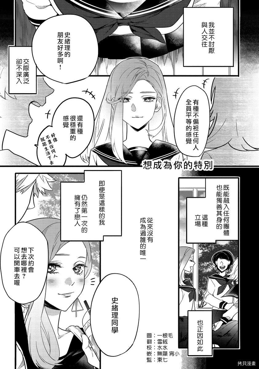 想成为你的特别漫画,第1话1图