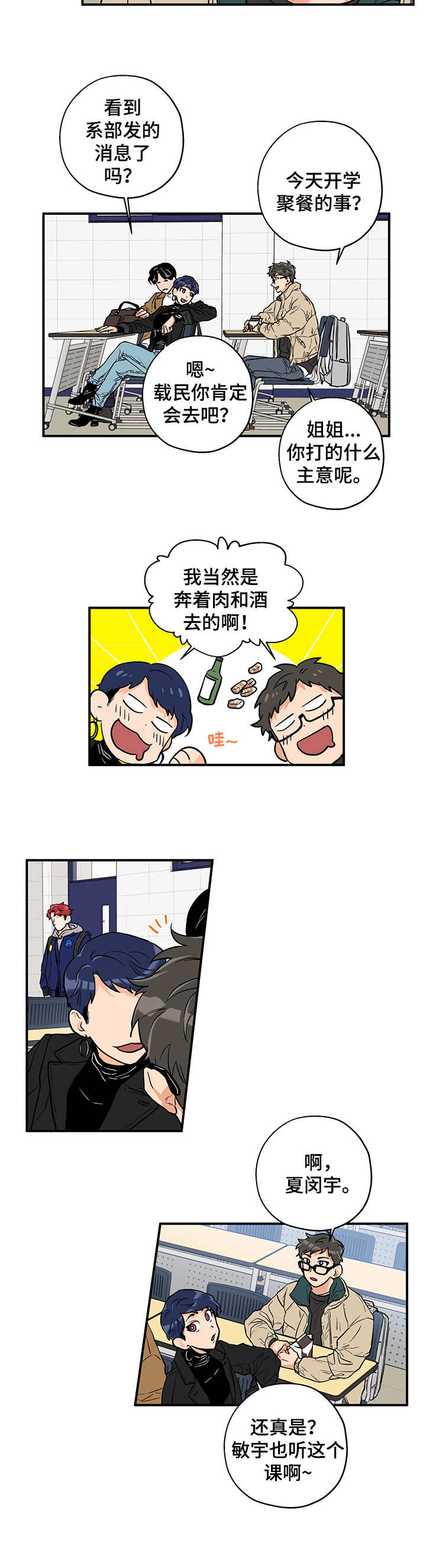 赤狼漫画,第1章：聚餐2图