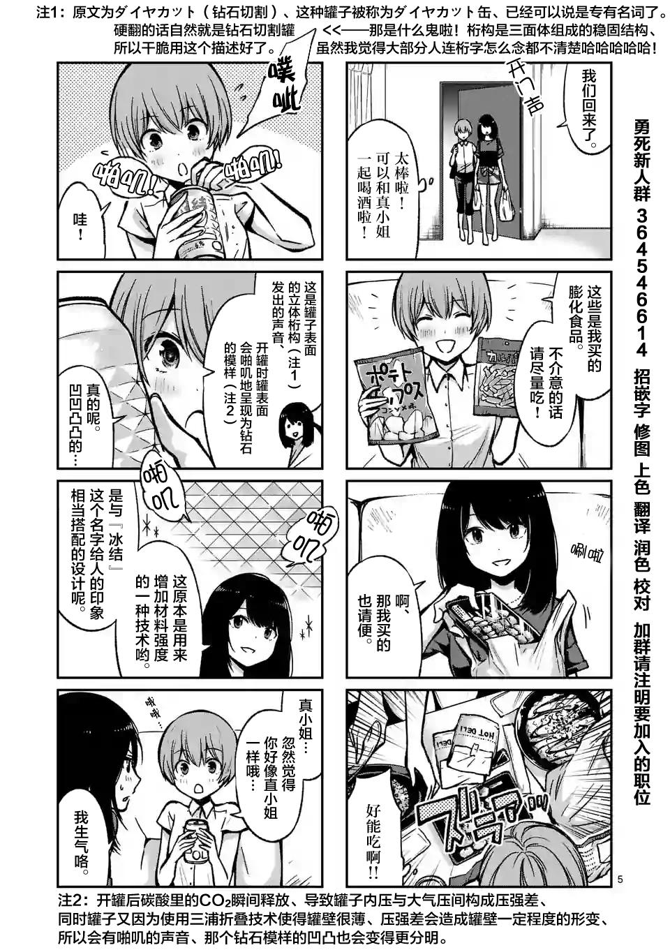 酒鬼妹子漫画,第4话5图