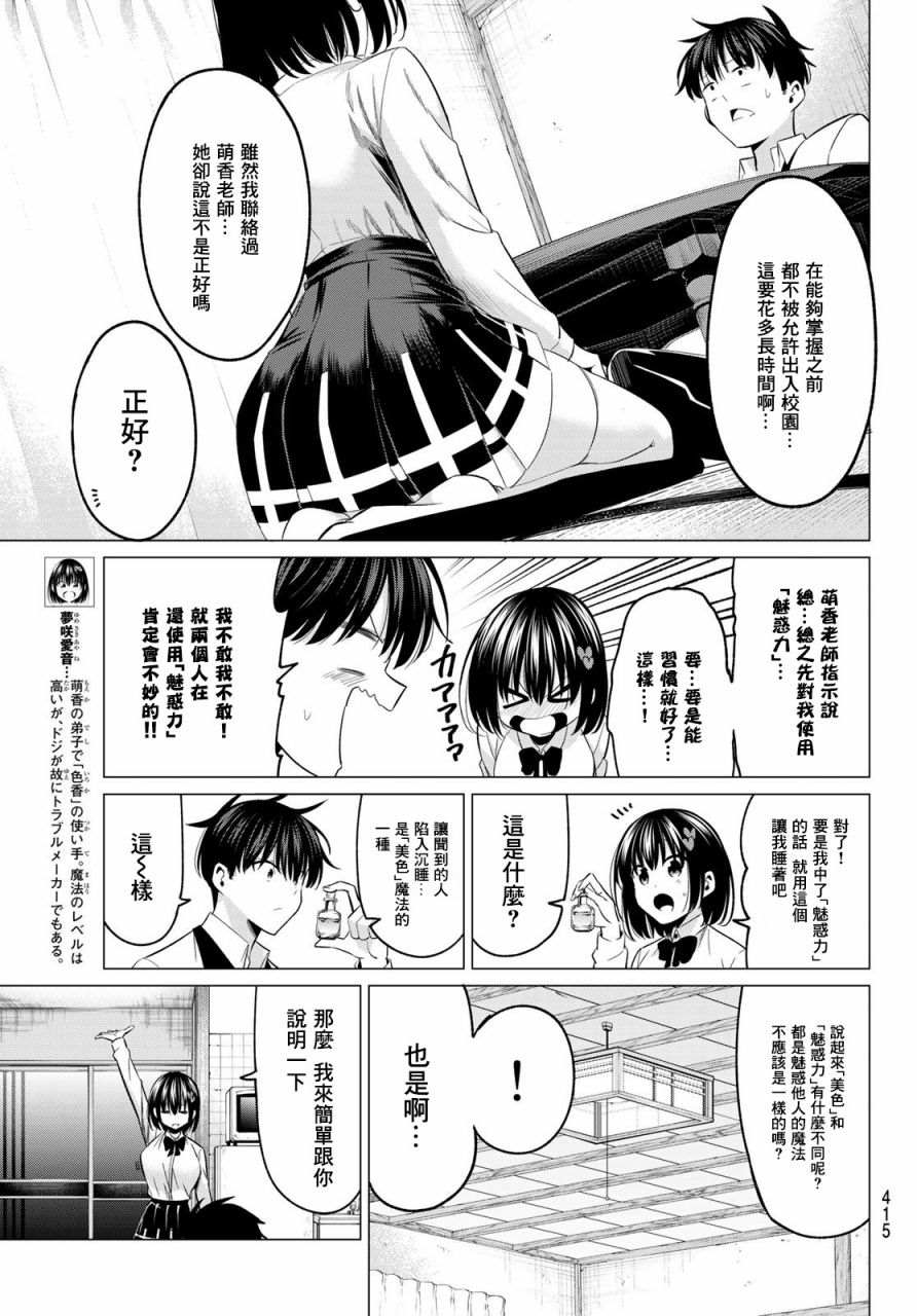 恋与魔法完全搞不清！漫画,第9话4图