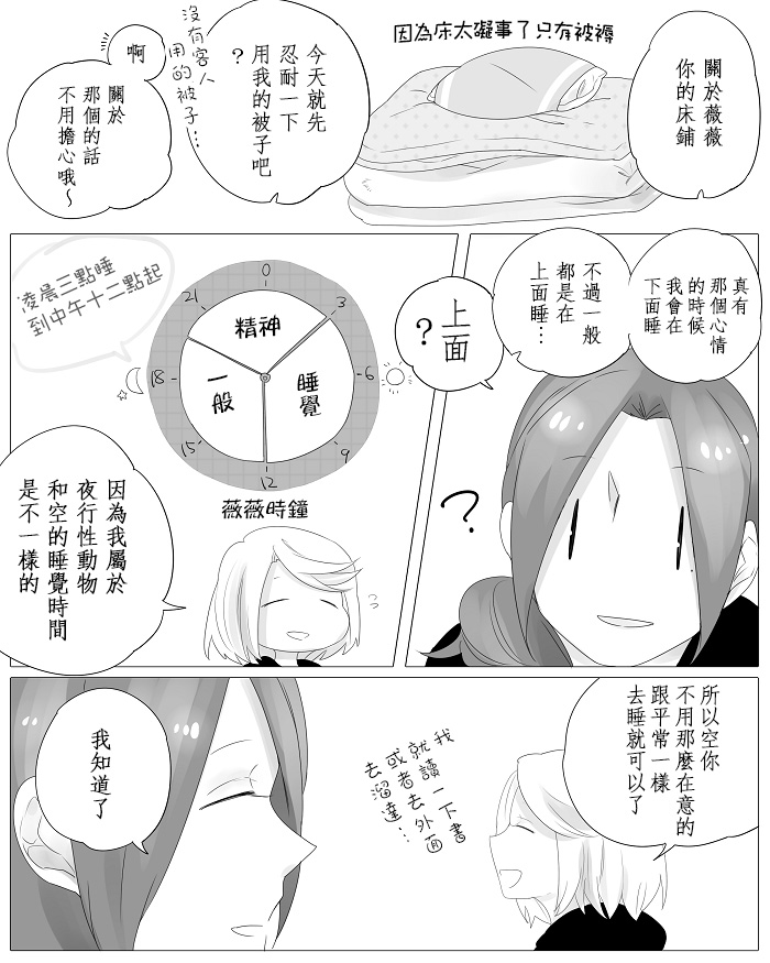 莫名其妙的她们漫画,第4话3图