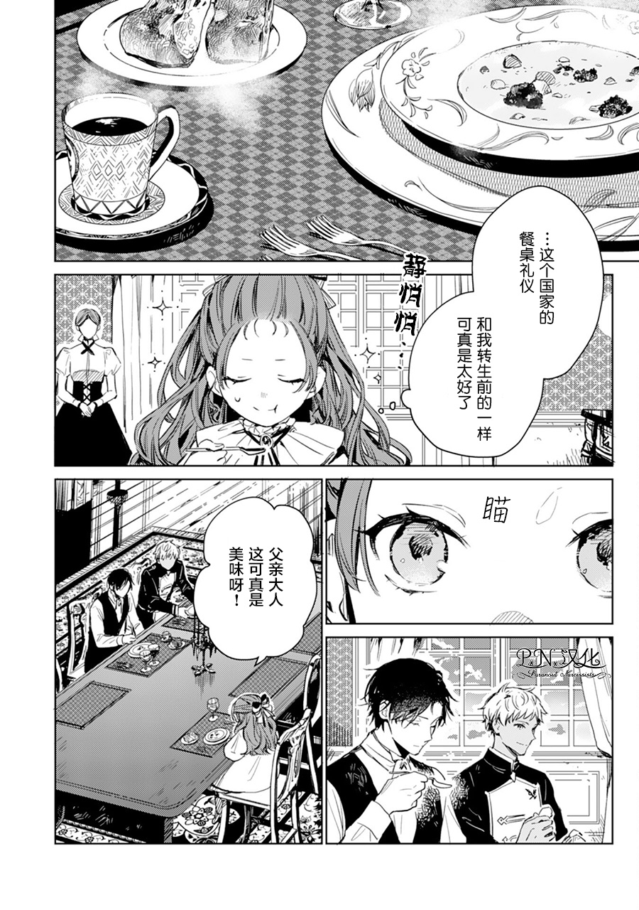 转生恶役幼女成为了恐怖爸爸的爱女漫画,第2话2图