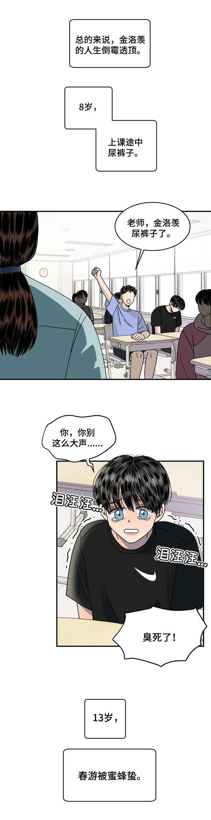 让霉运消失吧小说漫画,第1章： 倒霉的人生1图