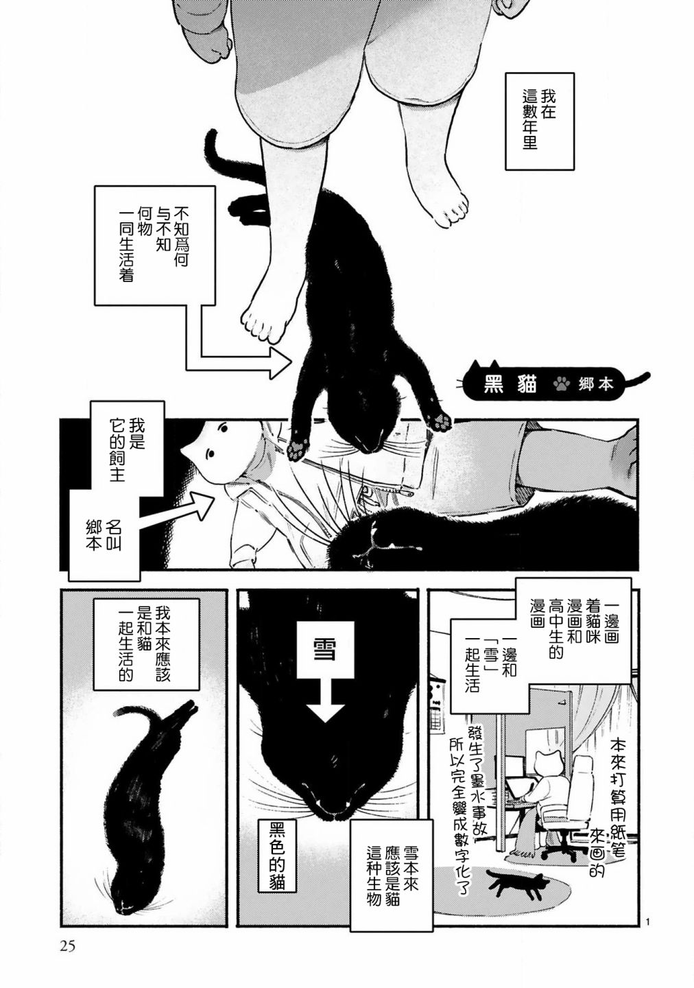 全世猫漫画,第3话2图