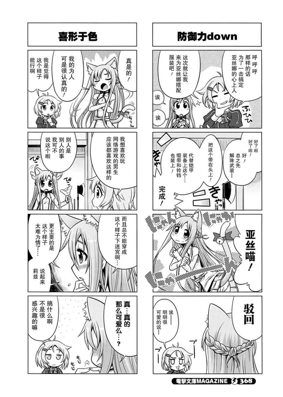 小刀剑神域漫画,第3话2图