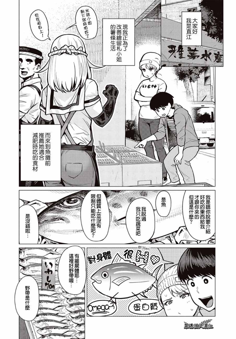 精灵小姐瘦不了。漫画,第3话1图