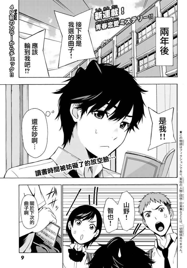 君逝之夏漫画,第1话4图