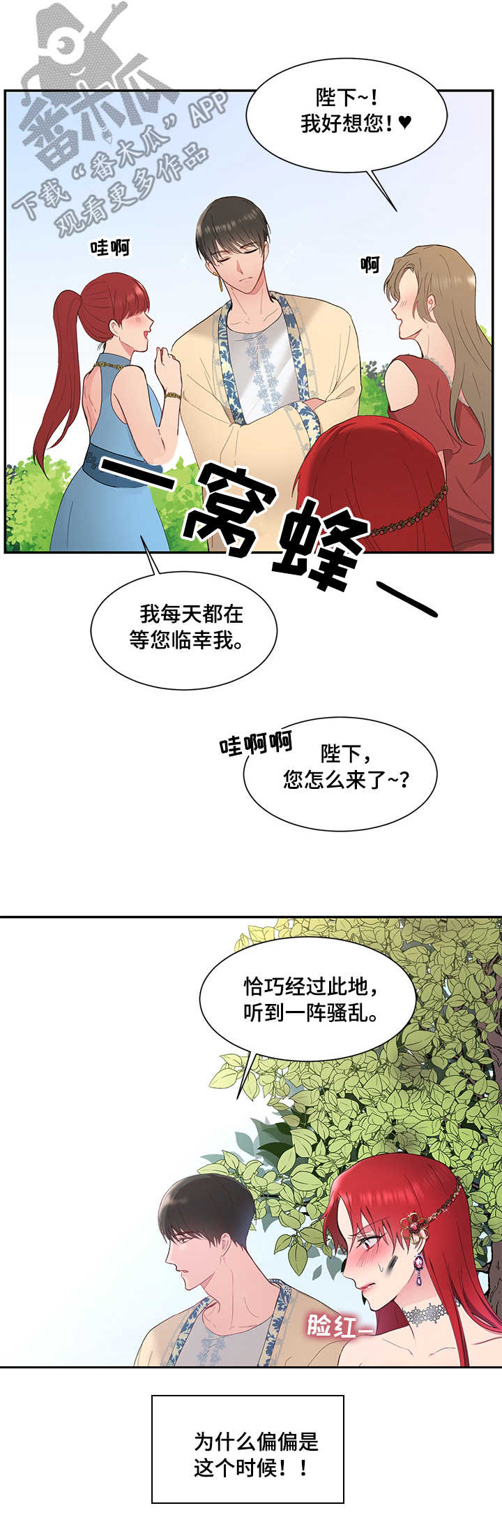 陌生王妃漫画在线观看漫画,第6章：我的菜4图