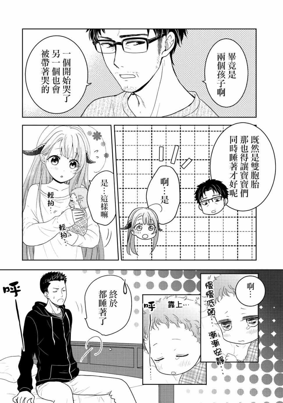 回家路上捡到的老婆闺女、居然是龙漫画,第4话5图