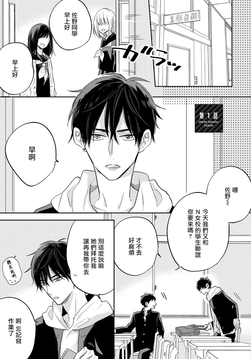 我的讨人厌前辈漫画,第1话2图