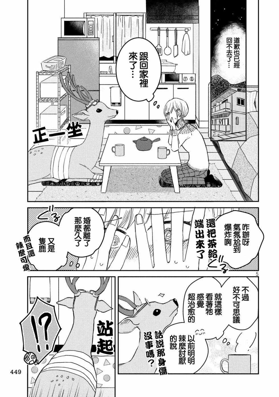 鹿之夜话漫画,第1话5图