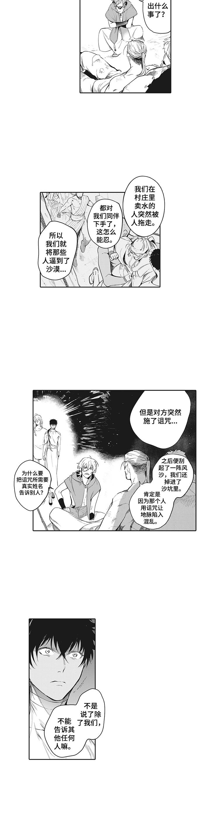 撒哈拉之狼漫画,第10章：咒术师2图