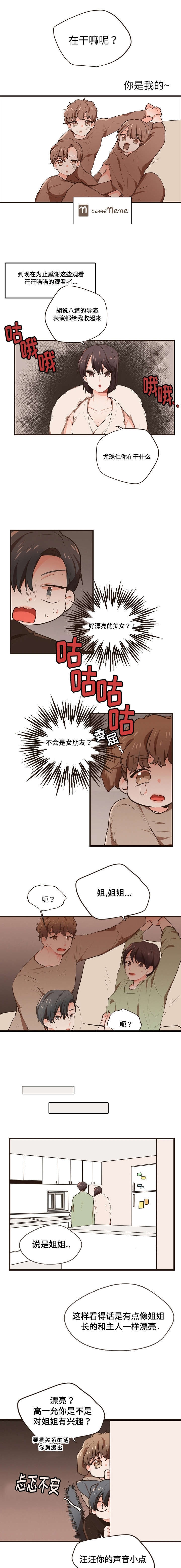 汪汪喵喵漫画,第4话2图