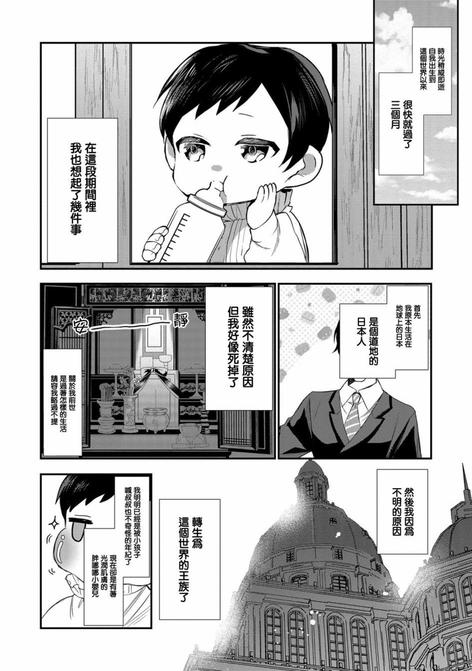 虽然生为第七王子，但该做什么好呢？漫画,第1话2图