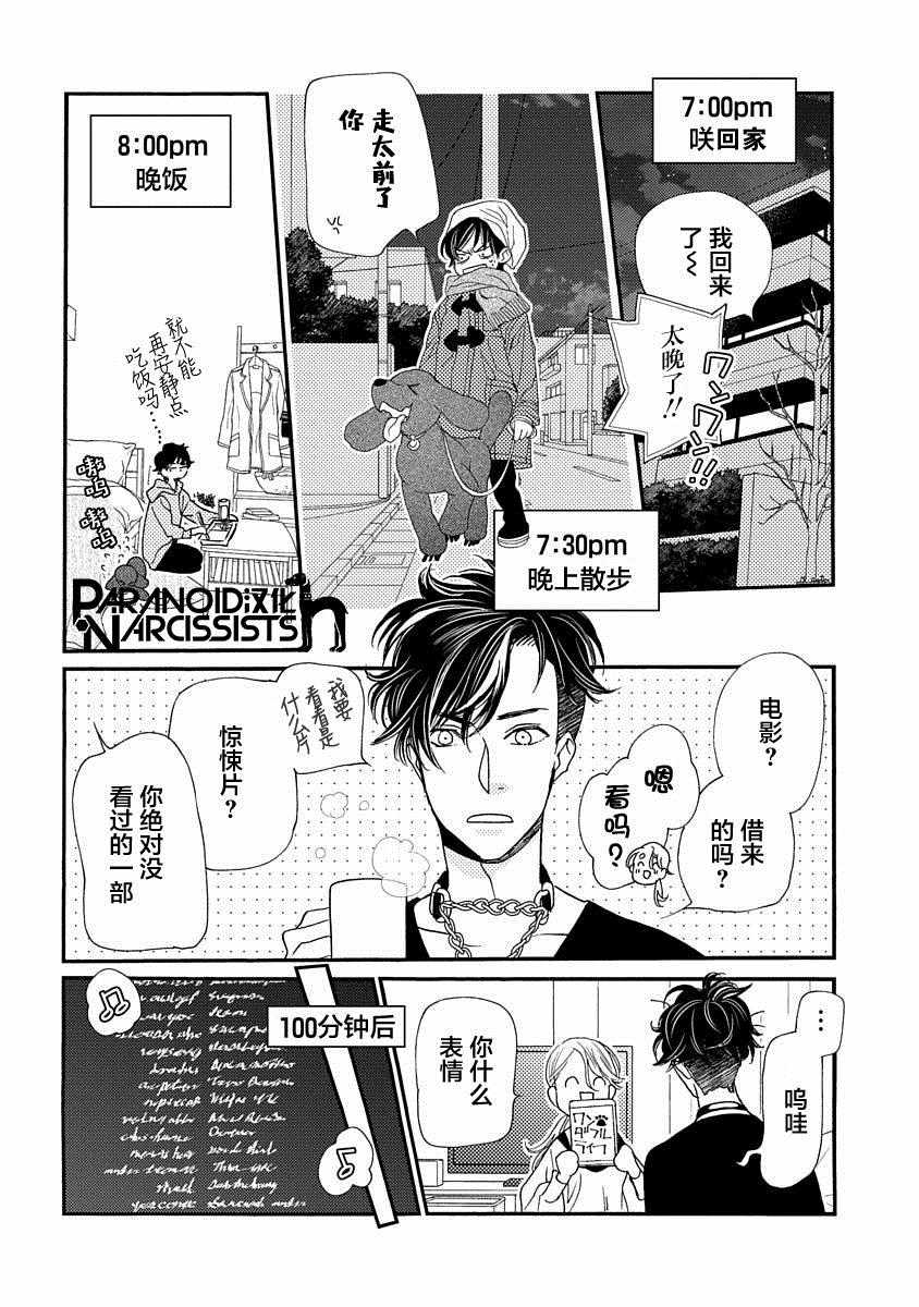 恋上月犬男子漫画,第7.5话5图