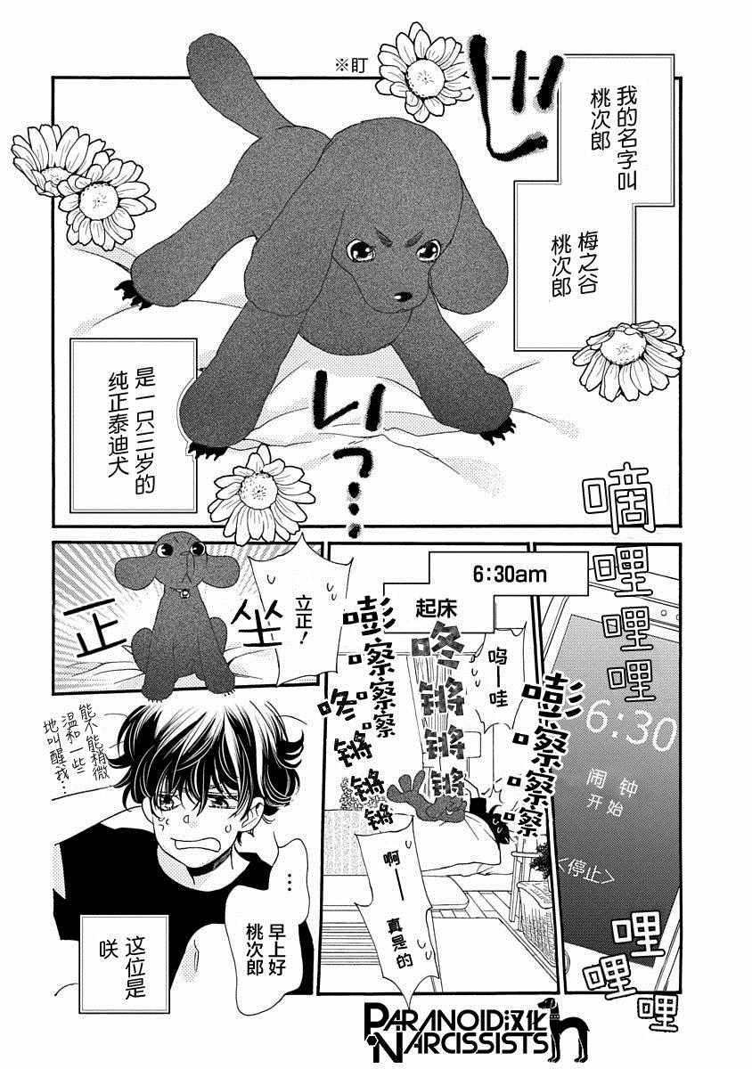 恋上月犬男子漫画,第7.5话2图