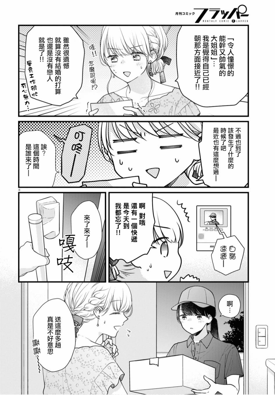 配送上门的美食 请签收！漫画,第1话1图