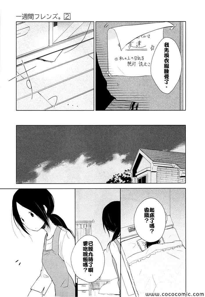 一周的朋友免费观看漫画,第4话2图