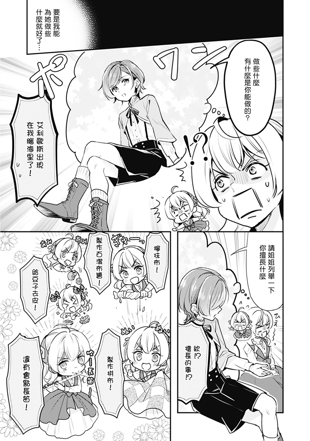 大公妃候补的贫穷千金想要脚踏实地成为女官漫画,第8话4图