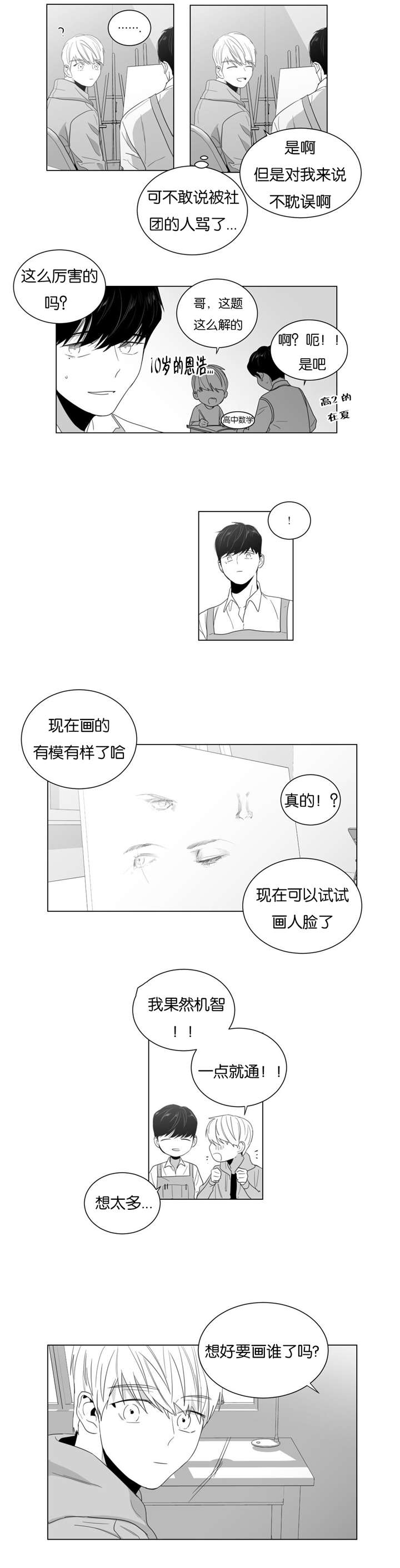 学画人简笔画漫画,第6话5图