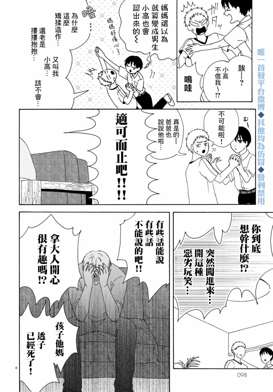 快乐的家庭计划漫画,短篇1图