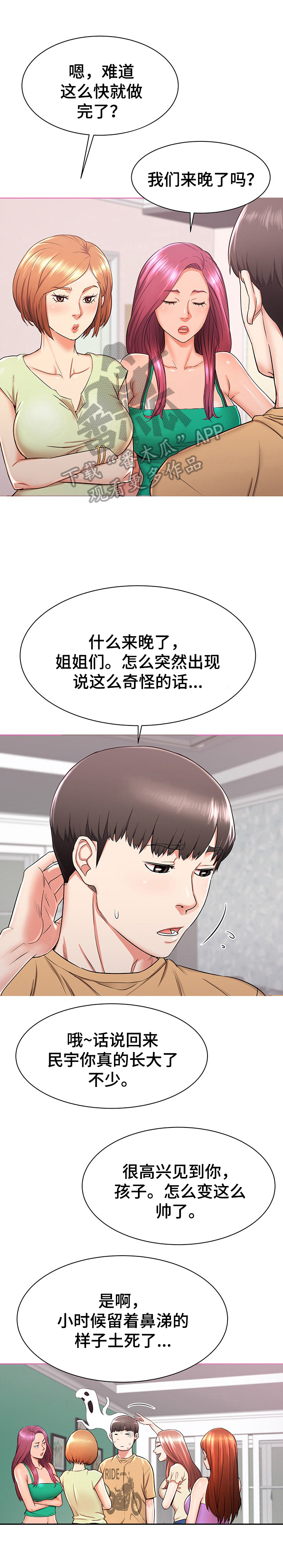 独闯大城市漫画,第5章：轮流照顾3图