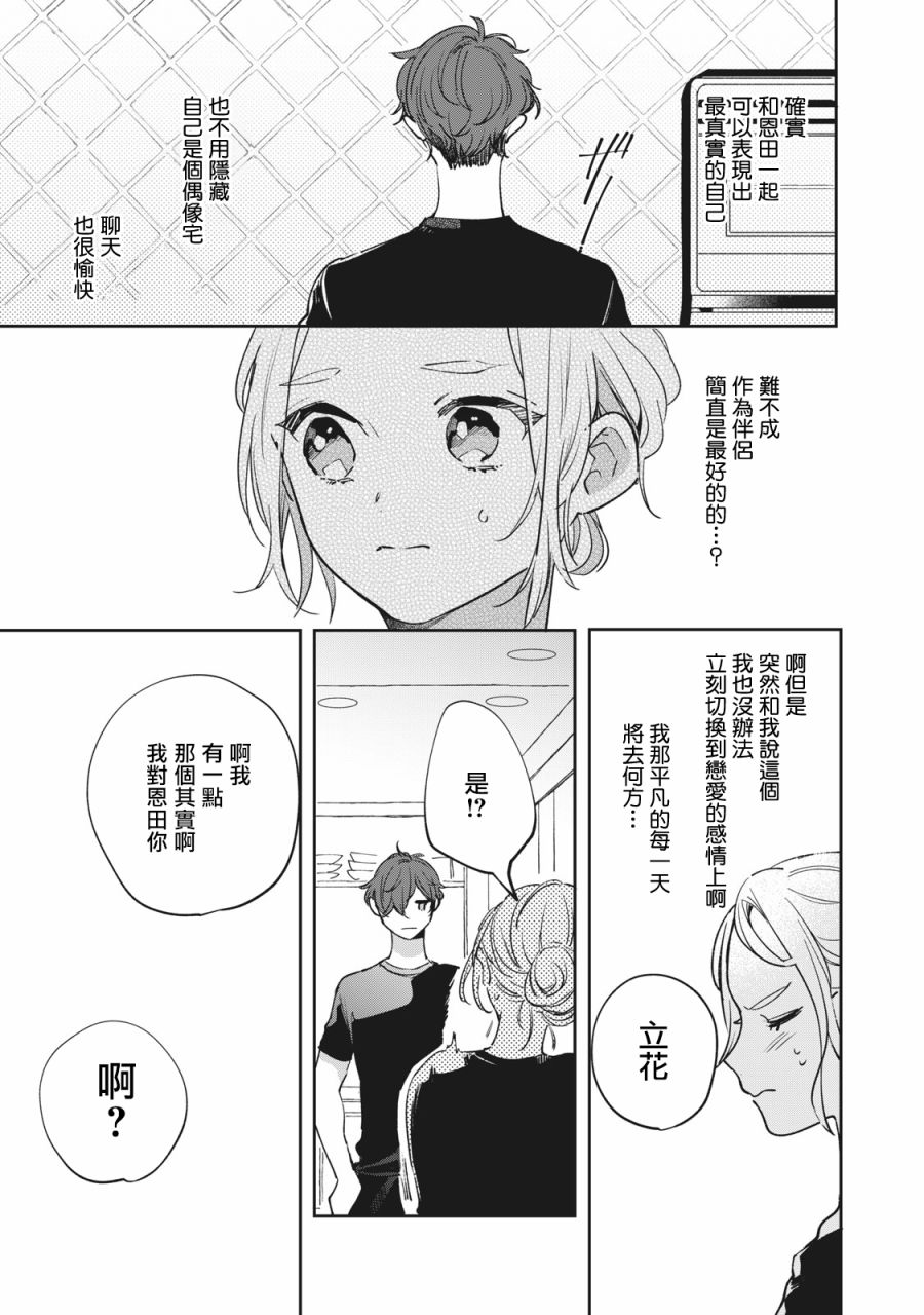 除了我推之外都不感兴趣的隐性阿宅被宅友告白了漫画,第1话5图