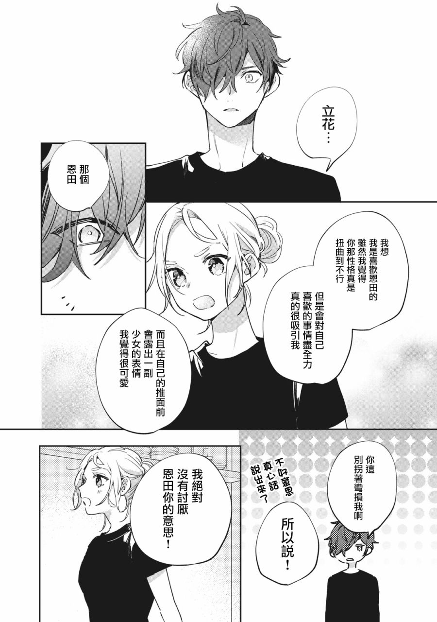 除了我推之外都不感兴趣的隐性阿宅被宅友告白了漫画,第1话3图