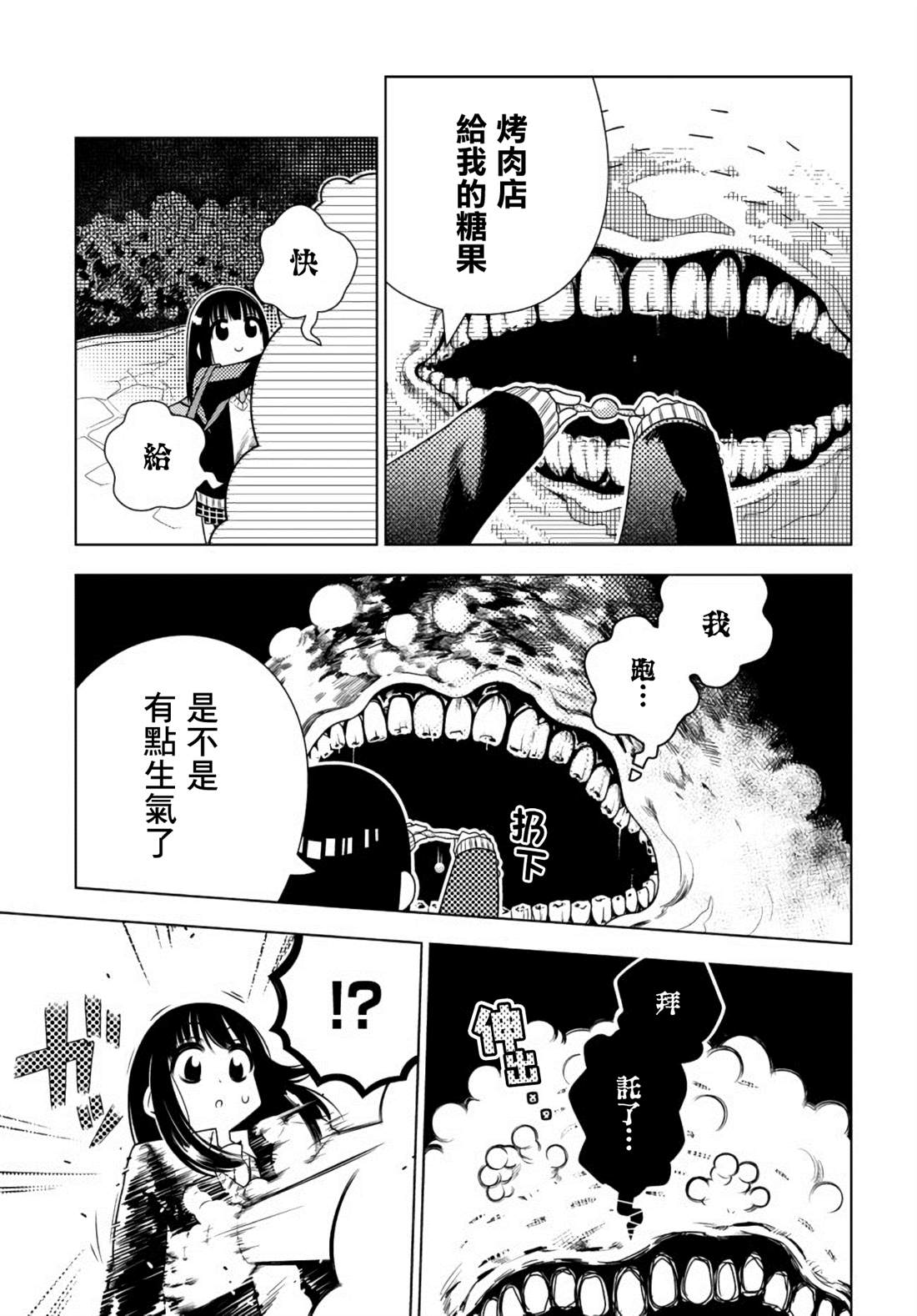 即使你变成了肉块漫画,第2话遭遇5图