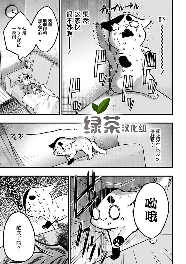 被遗弃的小猫咪与原黑道漫画,第3话1图