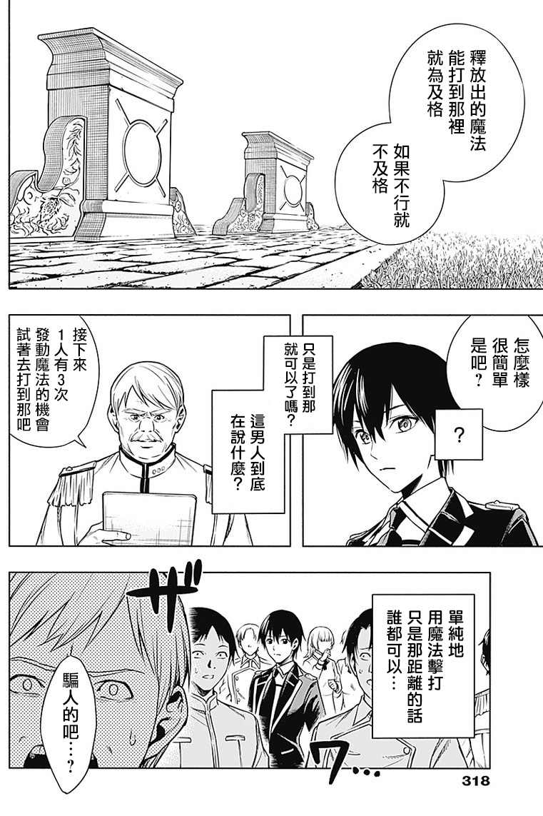 王立魔法学园的劣等生漫画,第6话5图